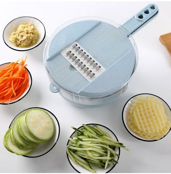 8-in-1 Vegetable Slicer & Cutter