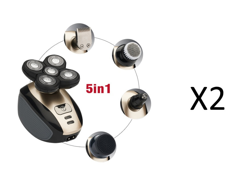 5-in-1 Electric Shaver & Trimmer