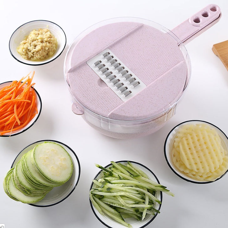 8-in-1 Vegetable Slicer & Cutter