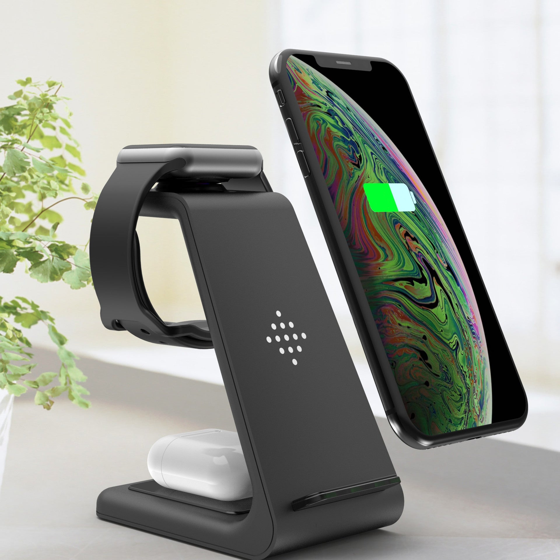 3-in-1 Fast Wireless Charger Dock