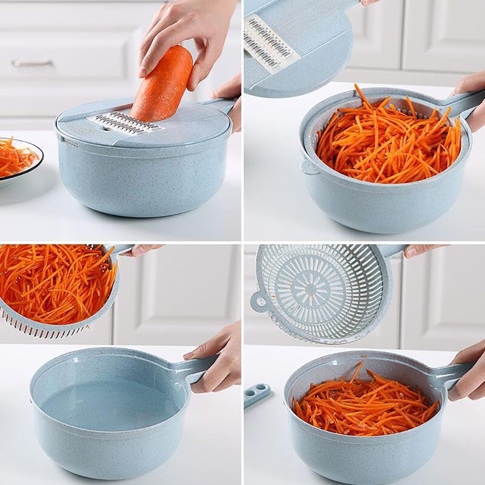 8-in-1 Vegetable Slicer & Cutter