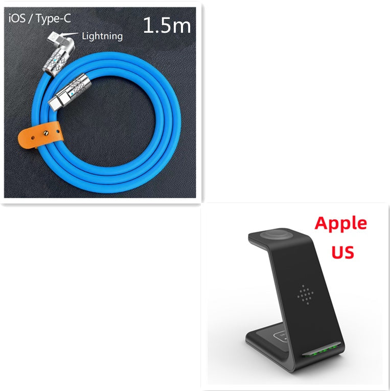 3-in-1 Fast Wireless Charger Dock