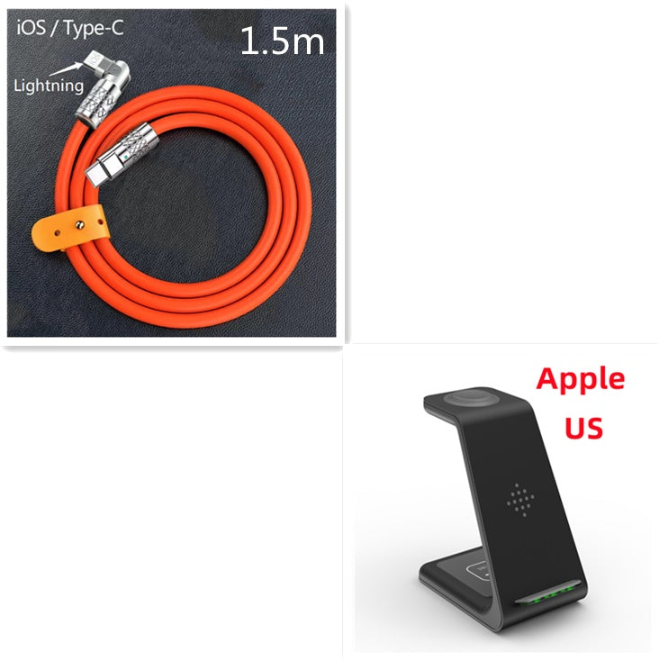 3-in-1 Fast Wireless Charger Dock